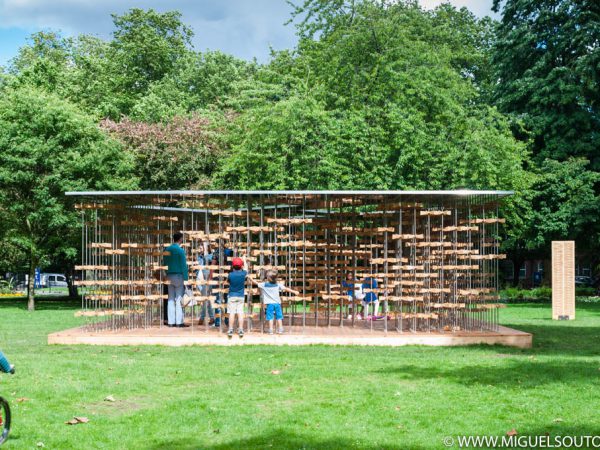 Pinwheel Pavilion by Five Line Projects | London – 2016