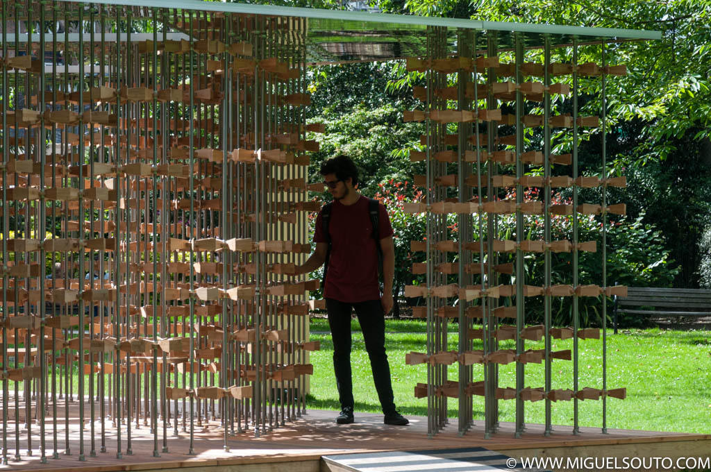 Pinwheel Pavilion by Five Line Projects | London – 2016 | Miguel Souto ...